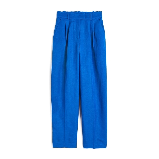 صورة High-waisted pants Blue