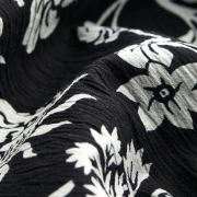 صورة Crinkled Cotton Dress Patterned