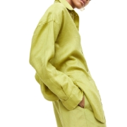 صورة Shirt Collar Straight Long Sleeve Shirt