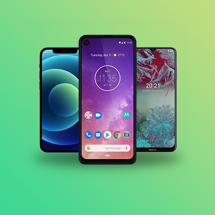 صورة لقسم  الهواتف الذكية