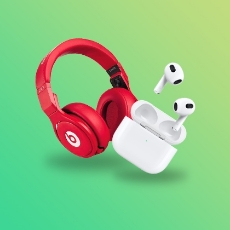 صورة لقسم سماعات الرأس